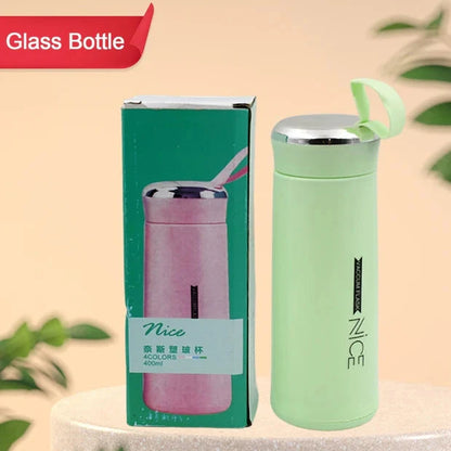 Glass Flask Bottle Add in ADD TO CART With Juicer to Get it Free